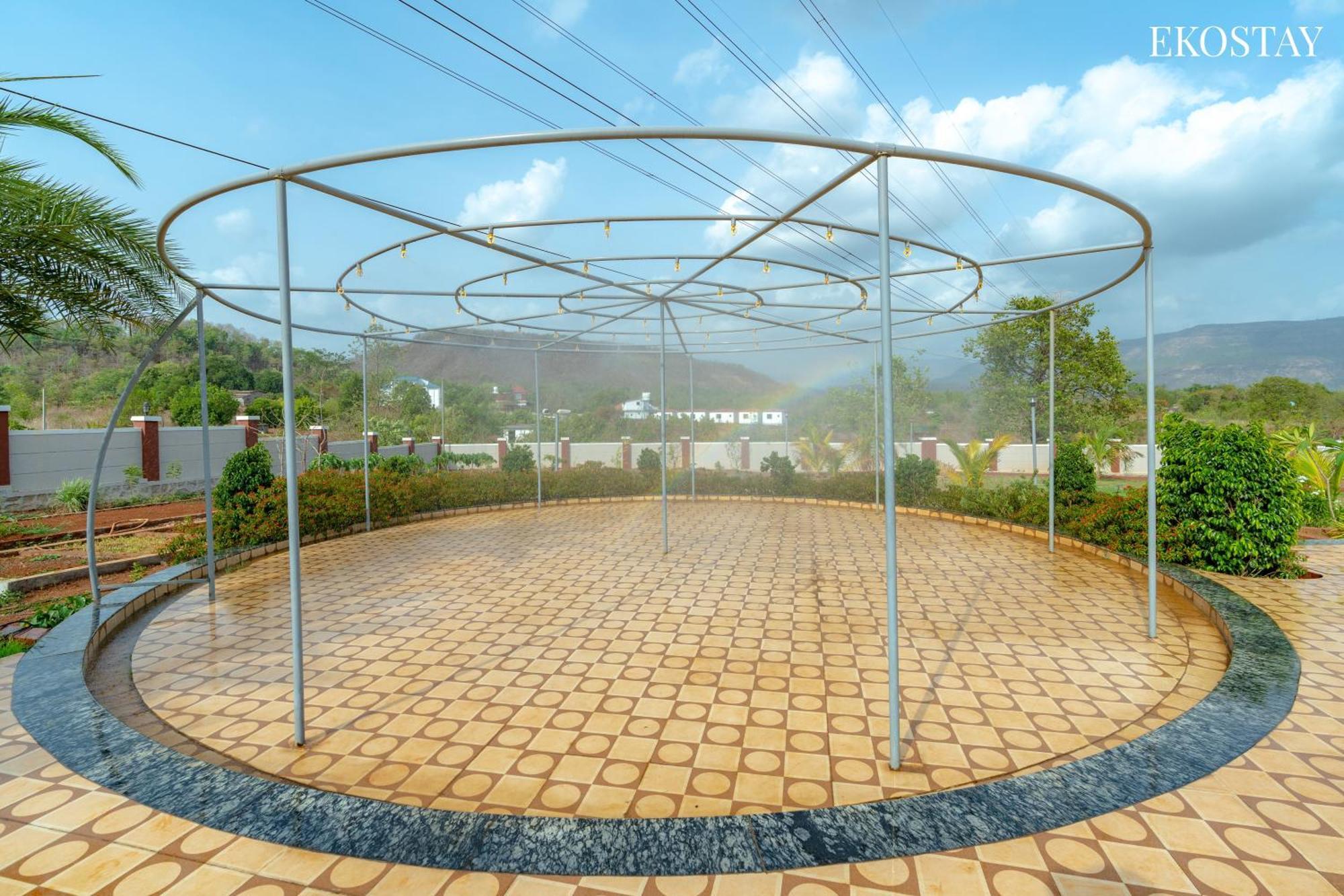 Ekostay Gold Palm Estate I Cricket Turf I Rain Dance I 2 Acre Property كارجات المظهر الخارجي الصورة